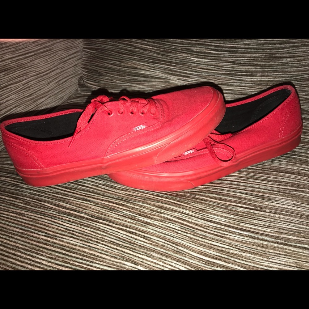 All red men's vans